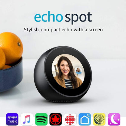 Echo Spot – Smart Display with Alexa