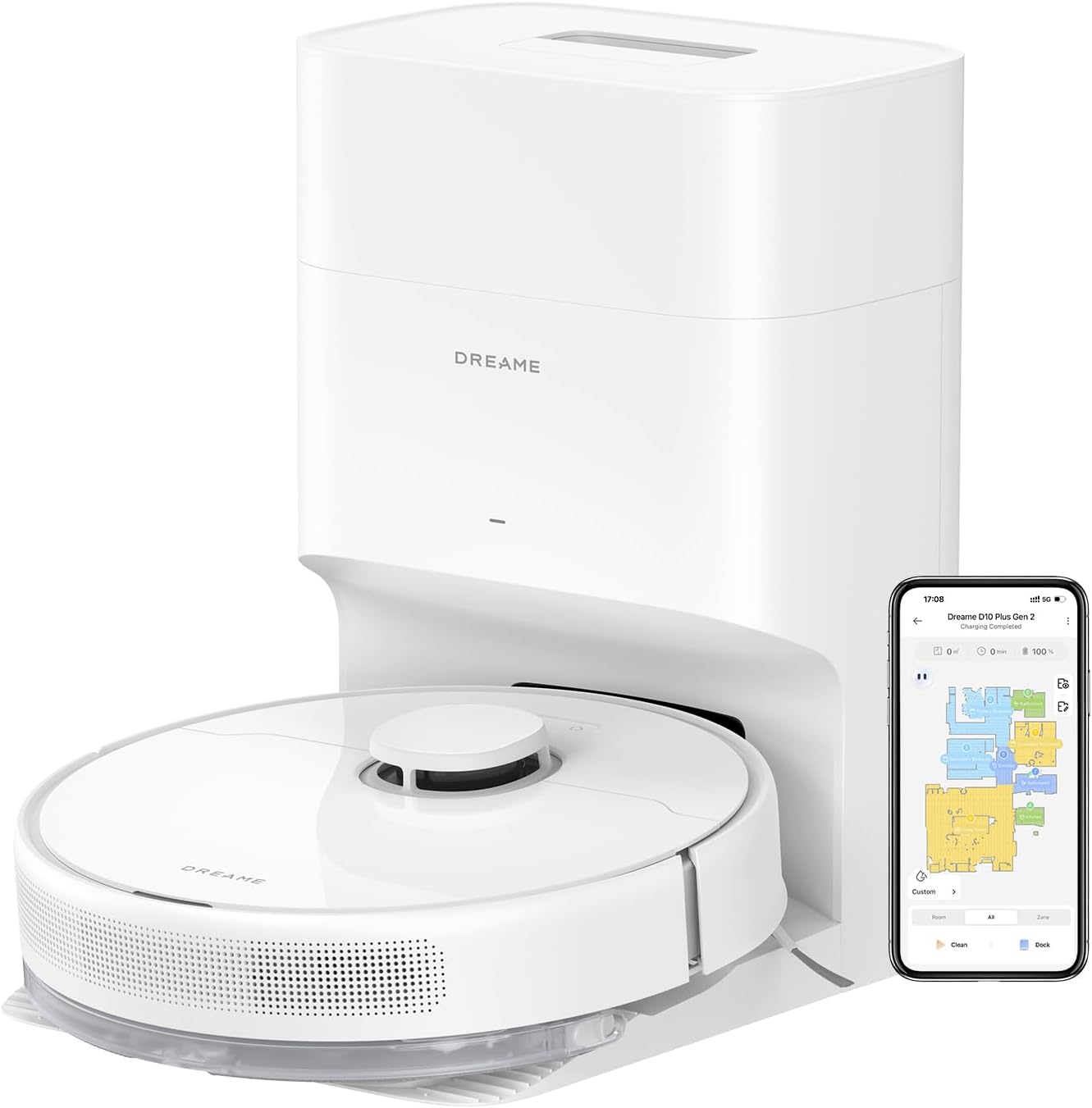DREAME D10 Plus Gen 2 Robot Vacuum and Mop