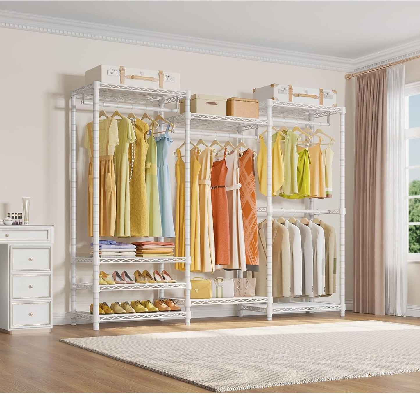 VIPEK V5 Heavy Duty Portable Closet Wardrobe Rack