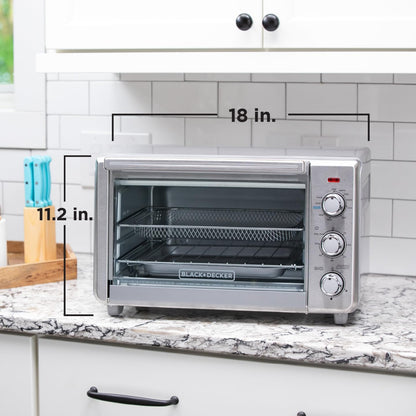 BLACK+DECKER™ Crisp ’N Bake Air Fry Toaster Oven (Fits 12″ Pizza)