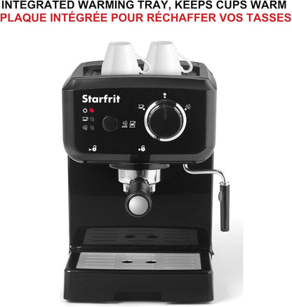 Starfrit Espresso & Cappuccino Coffee Machine – 1.2L