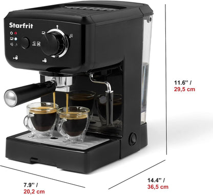 Starfrit Espresso & Cappuccino Coffee Machine – 1.2L