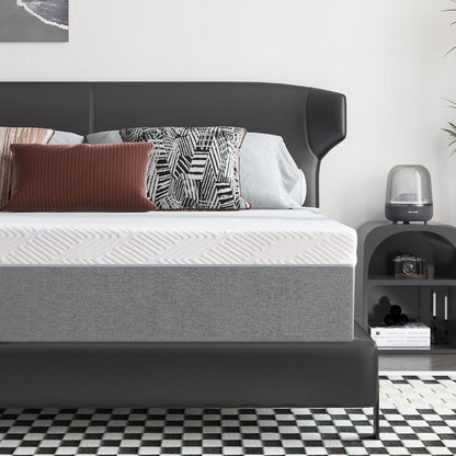 Lukace Queen Size 10-Inch Memory Foam Mattress