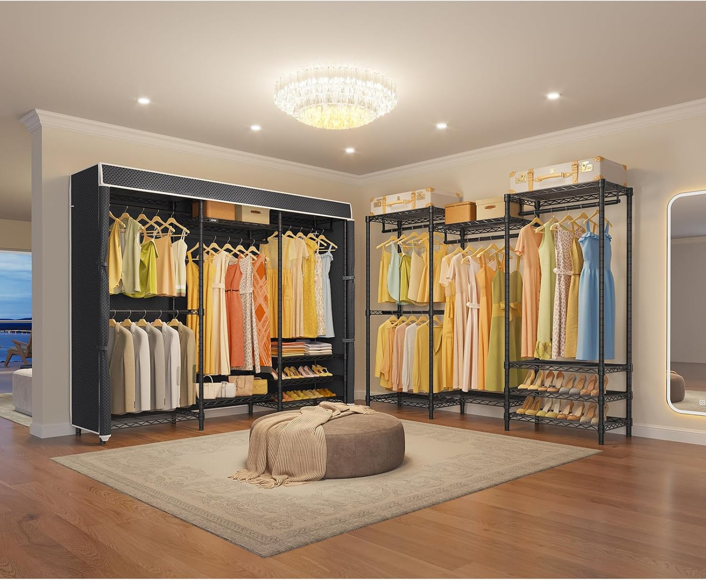 VIPEK V5C Heavy Duty Covered Closet Wardrobe