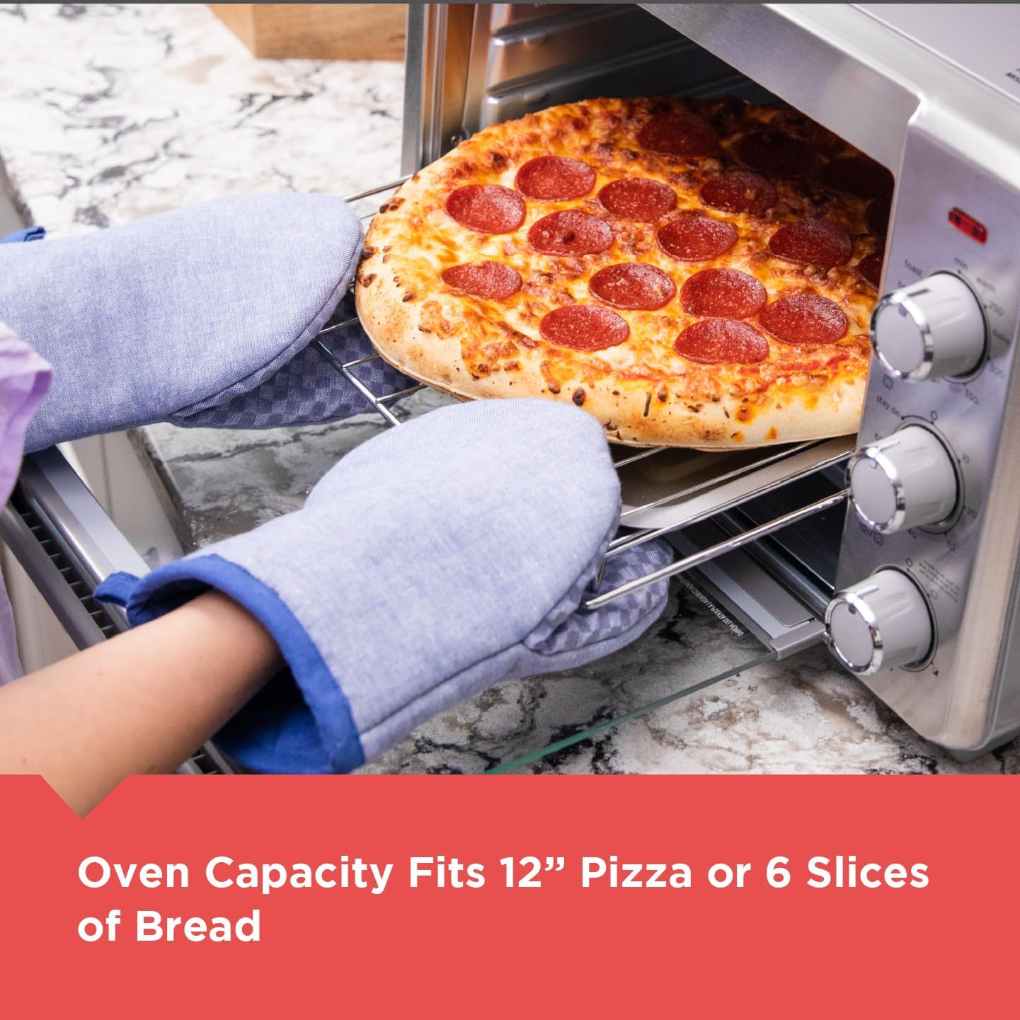BLACK+DECKER™ Crisp ’N Bake Air Fry Toaster Oven (Fits 12″ Pizza)