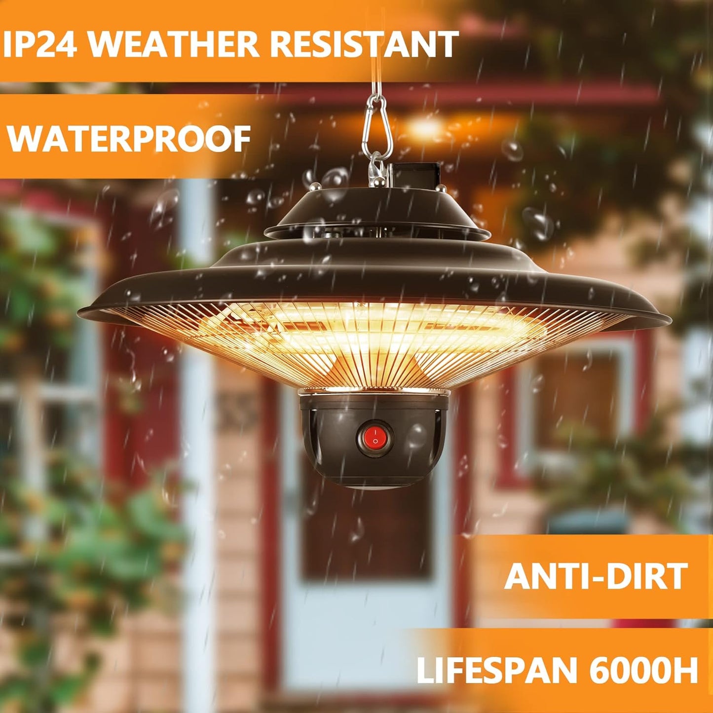 DONYER POWER Electric Outdoor Infrared Heater