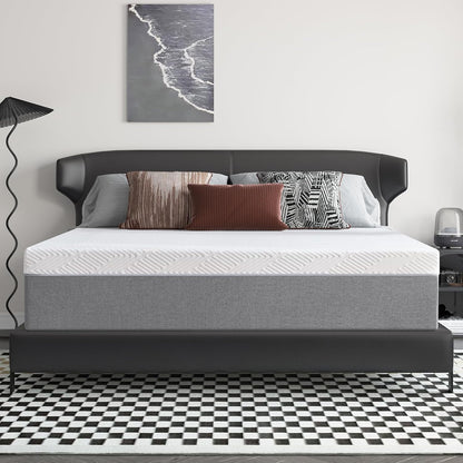 Lukace Queen Size 10-Inch Memory Foam Mattress