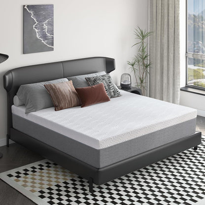 Lukace Queen Size 10-Inch Memory Foam Mattress