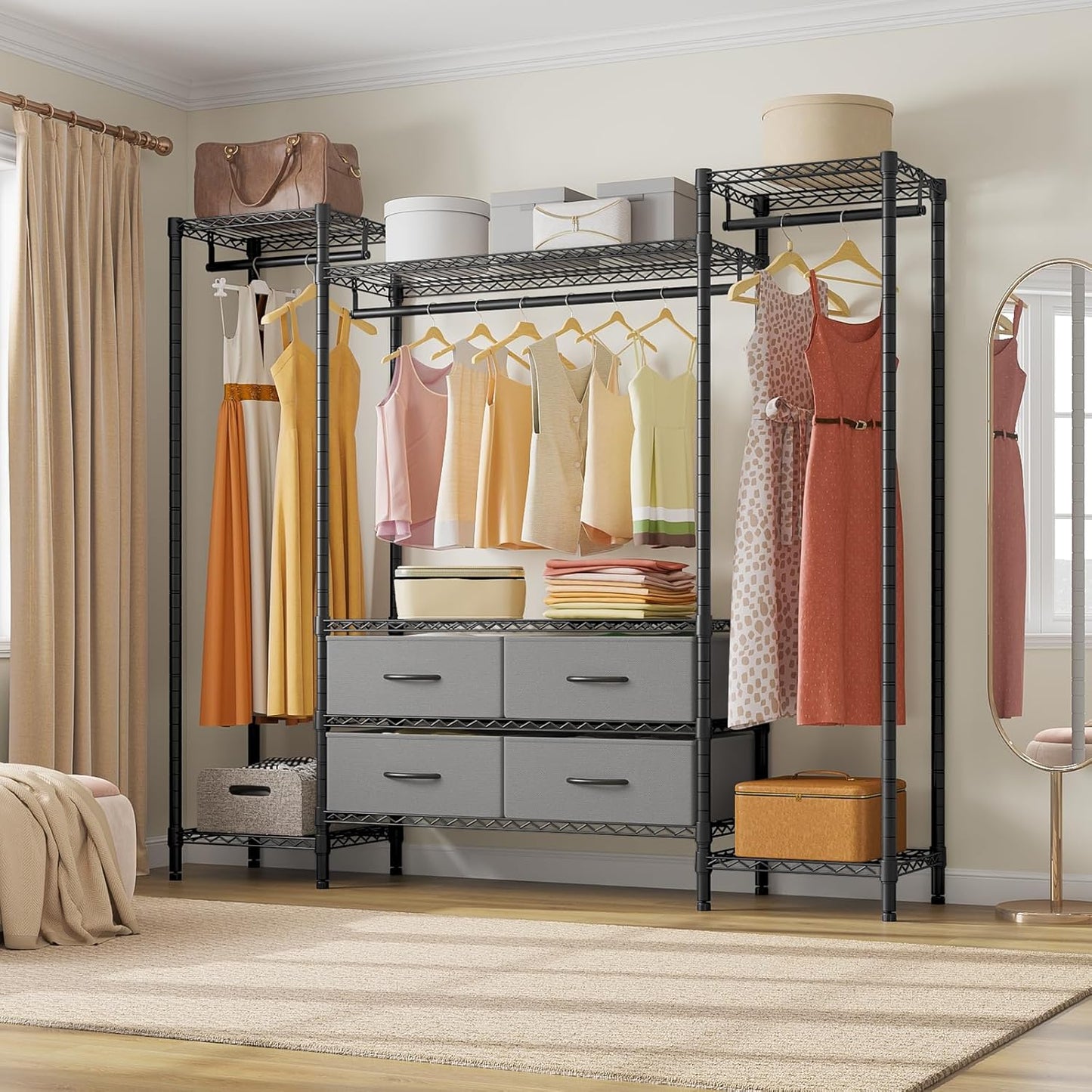 VIPEK V20 Heavy Duty Wire Garment Rack