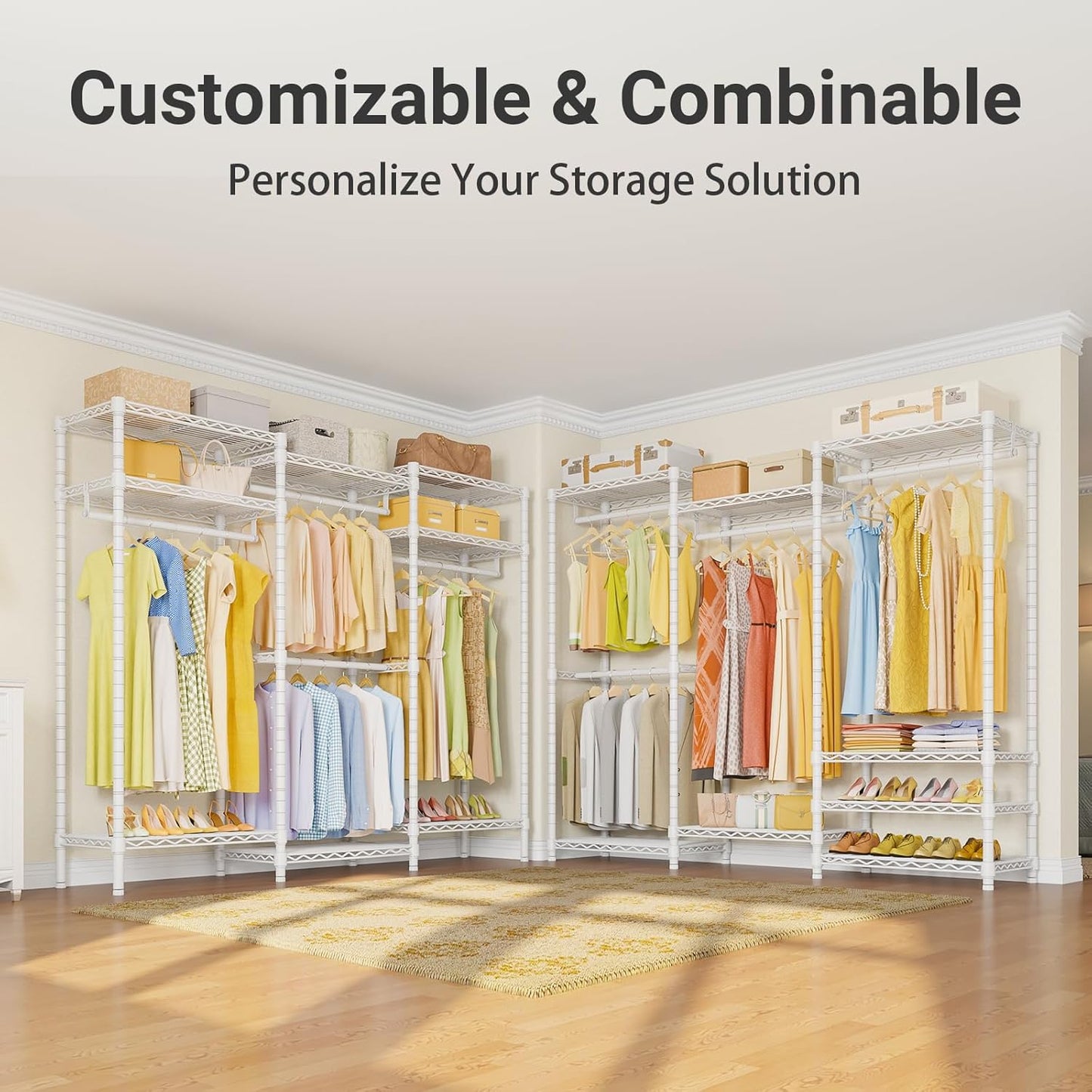VIPEK V5 Heavy Duty Portable Closet Wardrobe Rack