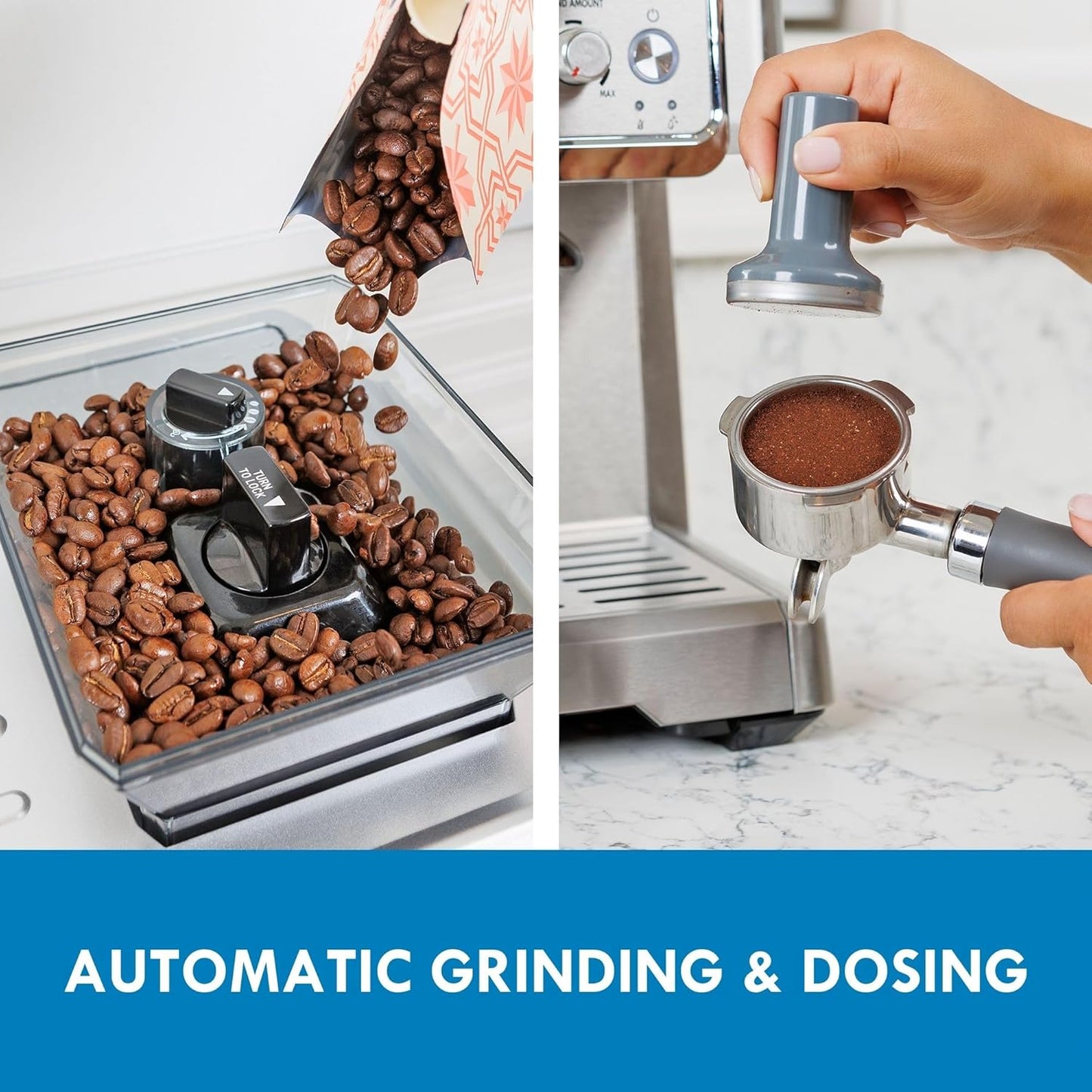The Kenmore Espresso Machine with Grinder