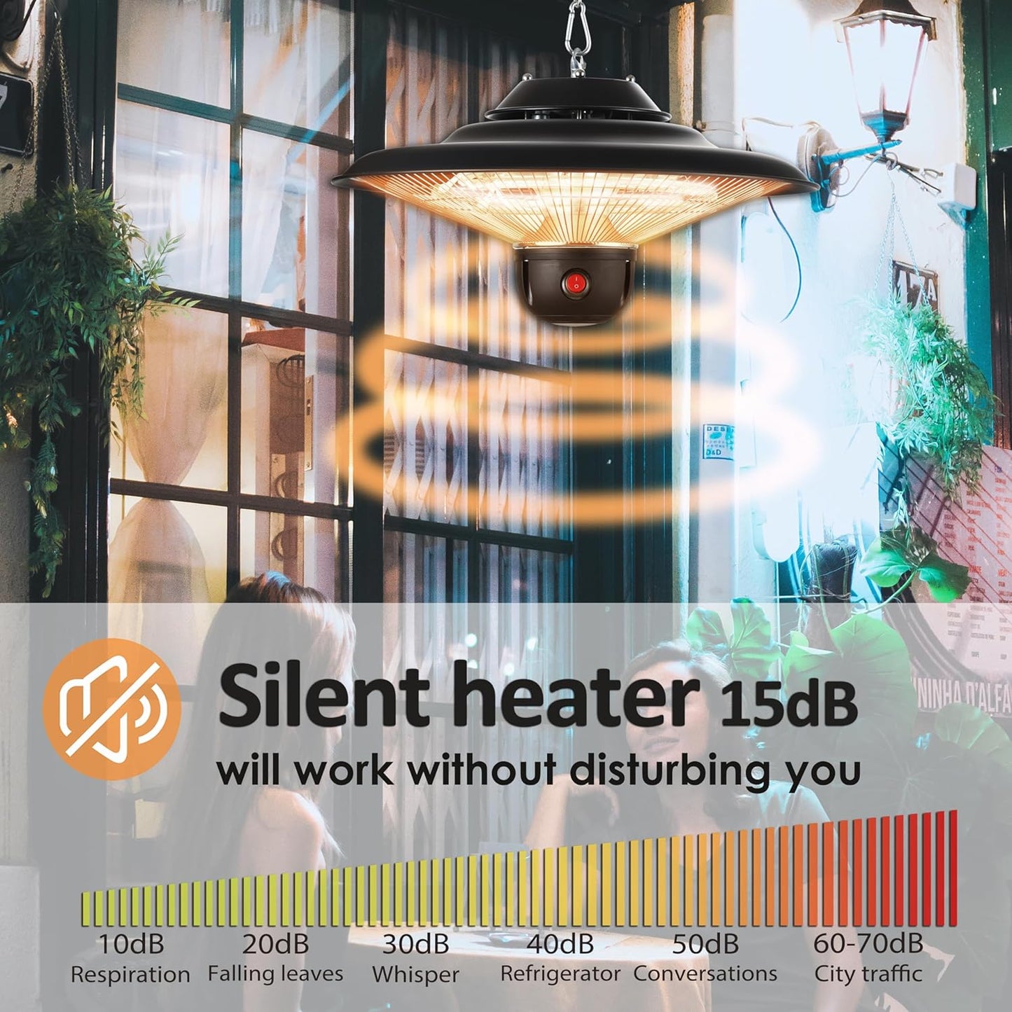 DONYER POWER Electric Outdoor Infrared Heater