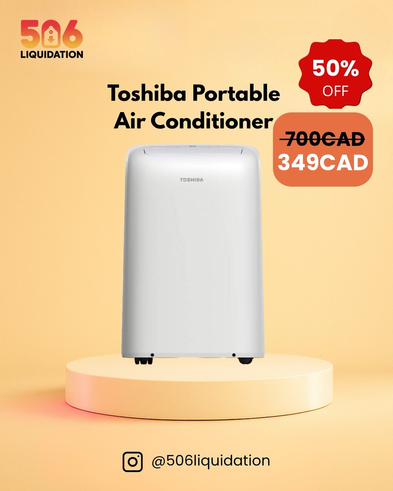 Toshiba Portable air conditioner