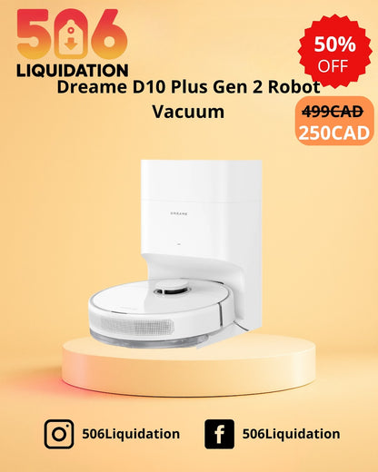 DREAME D10 Plus Gen 2 Robot Vacuum and Mop