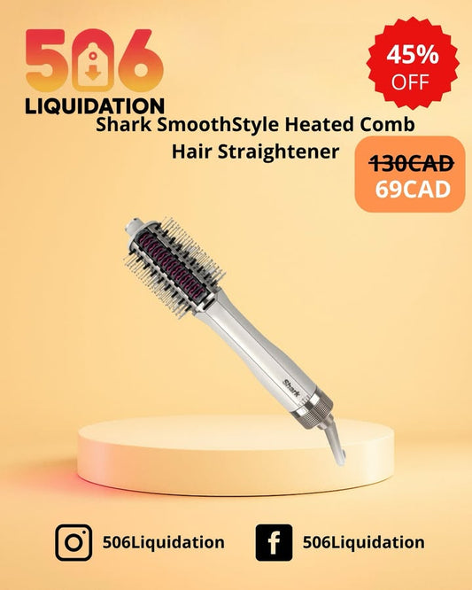 Shark SmoothStyle Heated Brush & Comb