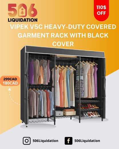 VIPEK V5C Heavy Duty Covered Closet Wardrobe