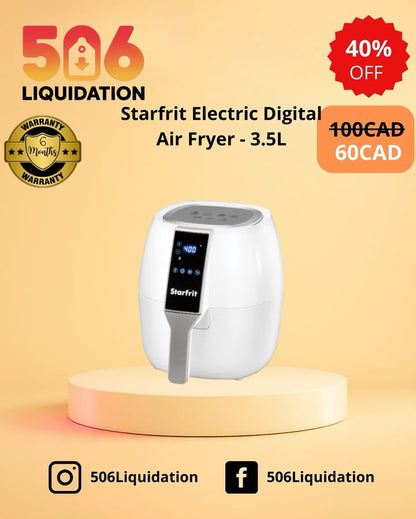 The Starfrit 3.5L Electric Digital Air Fryer