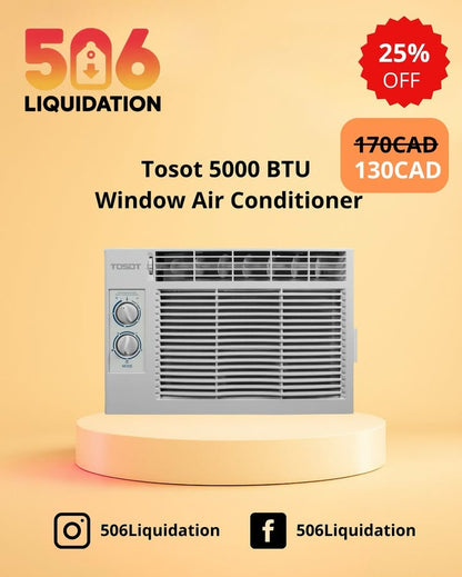 Tosot 5000 BTU Window Air Conditioner