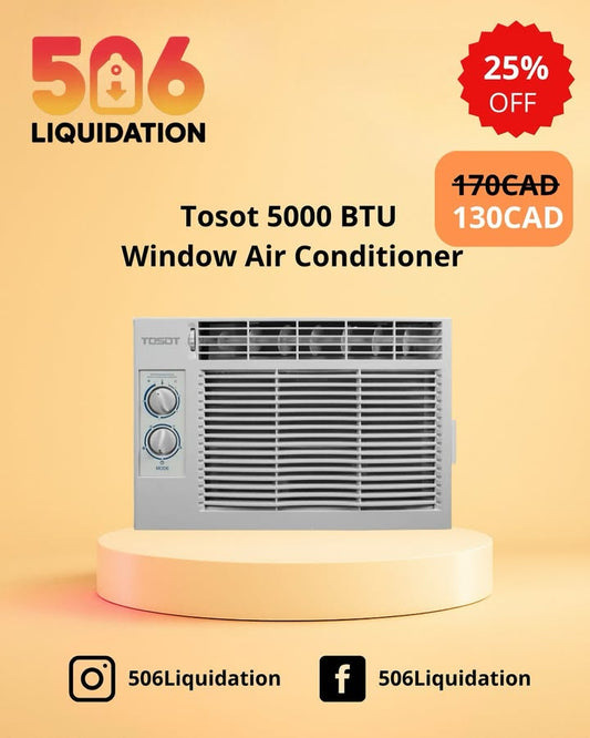 Tosot 5000 BTU Window Air Conditioner